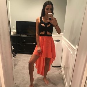 Reverse High low dress